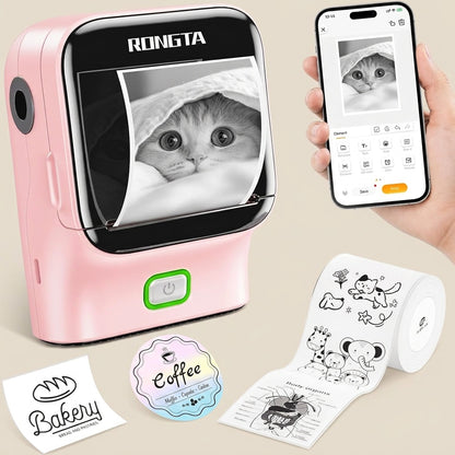 Mini Sticker Printer for Portable Label Making