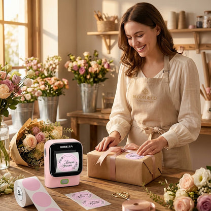 Mini Sticker Printer for Portable Label Making